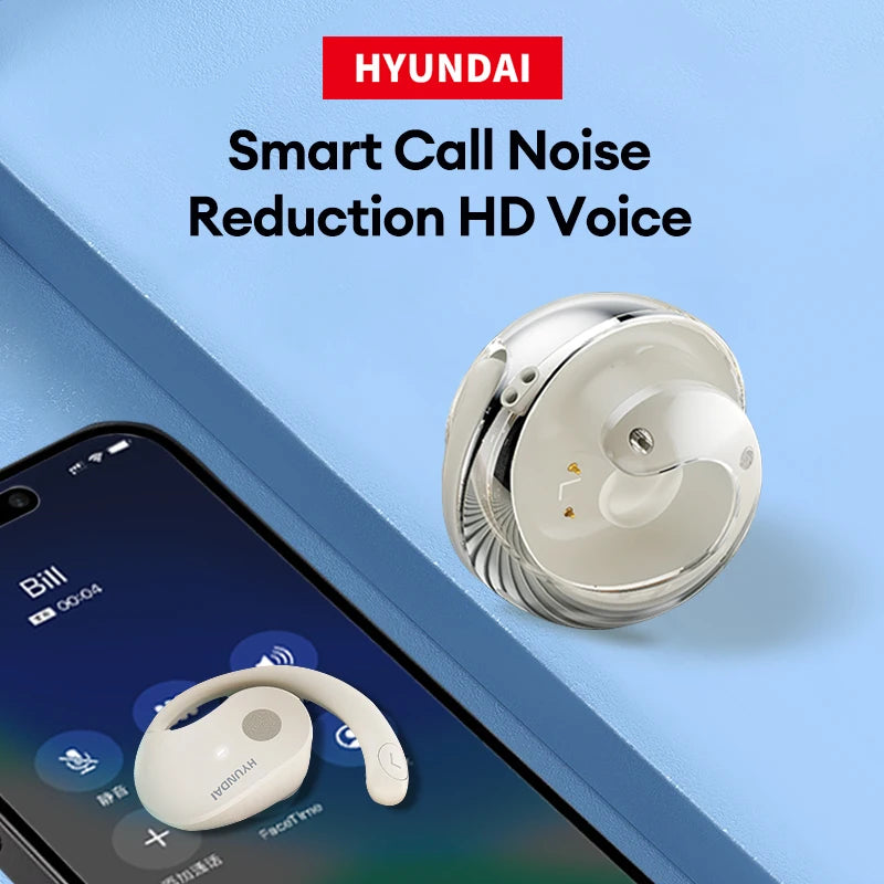 Choice HYUNDAI Wireless Bluetooth 5.3 Earphones Long Battery Life Earbuds HIFI Sound quality Headphones Relevant Lenovo X15 PRO
