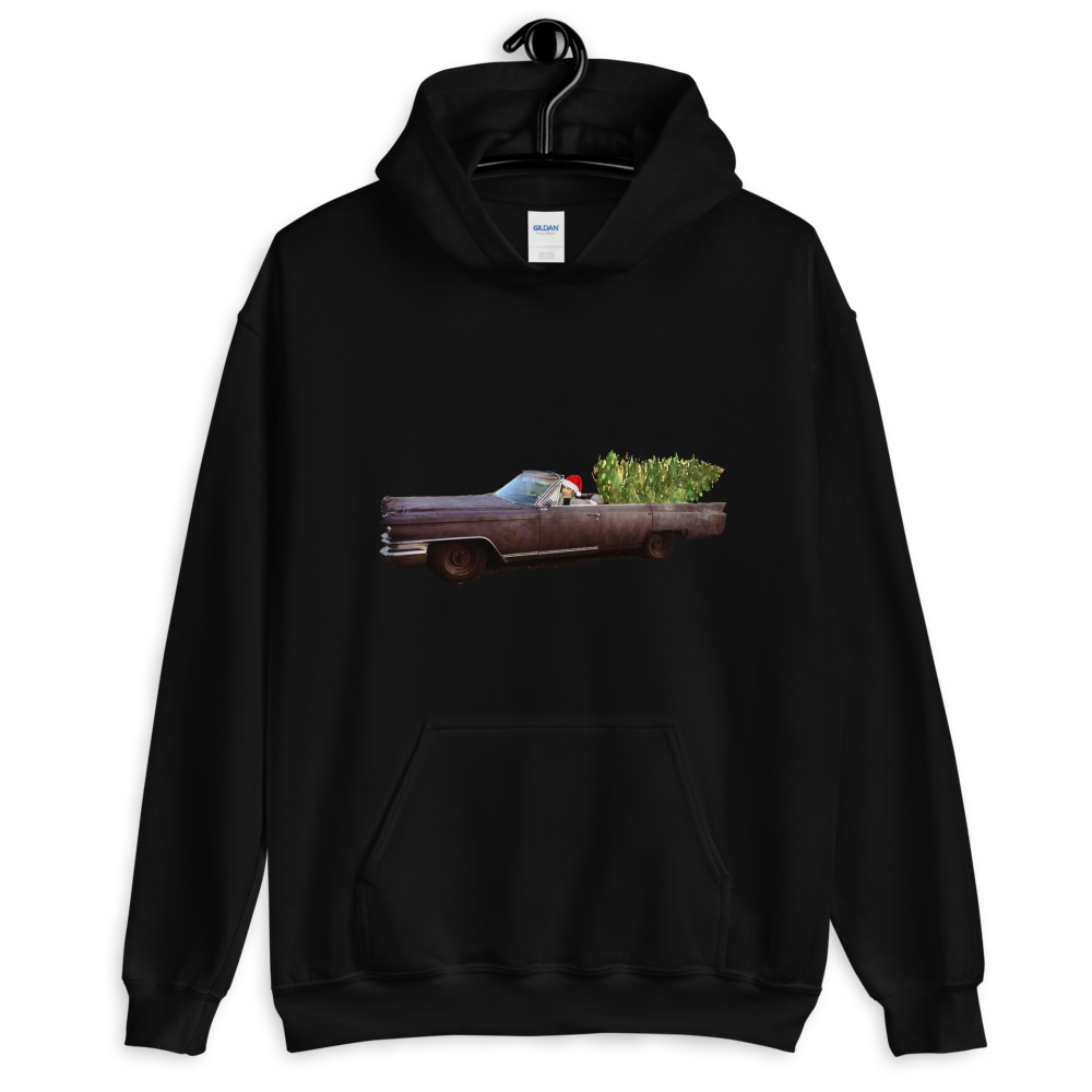 Hand Painted Christmas Hoodie Design