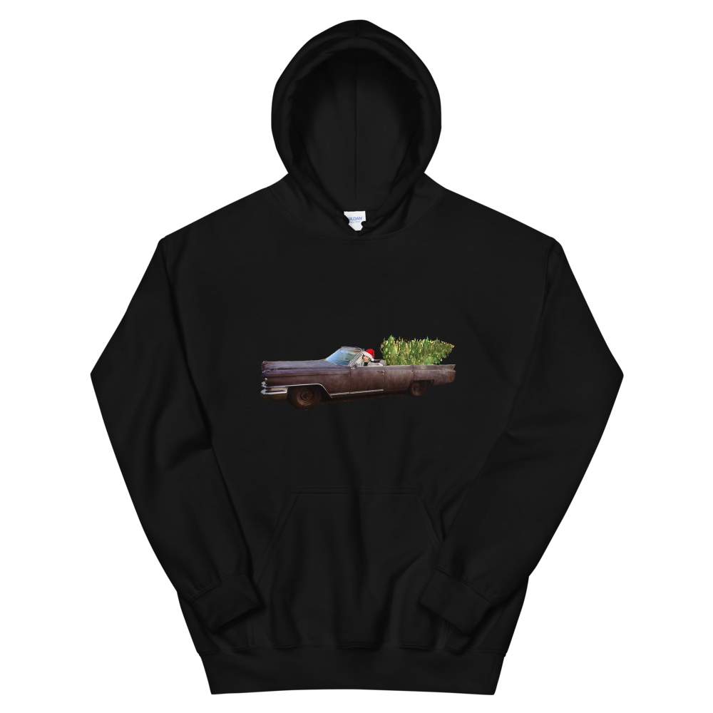 Hand Painted Christmas Hoodie Design